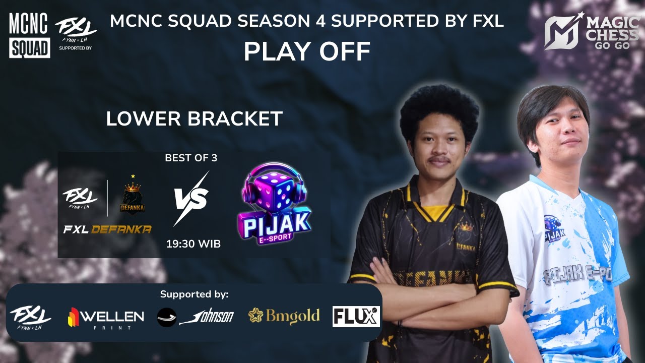 LIVE - MCNC SQUAD S4 SUPPORTED BY FXL | SEMI FINAL LOWER BRACKET | FxL DEFANKA Vs PE