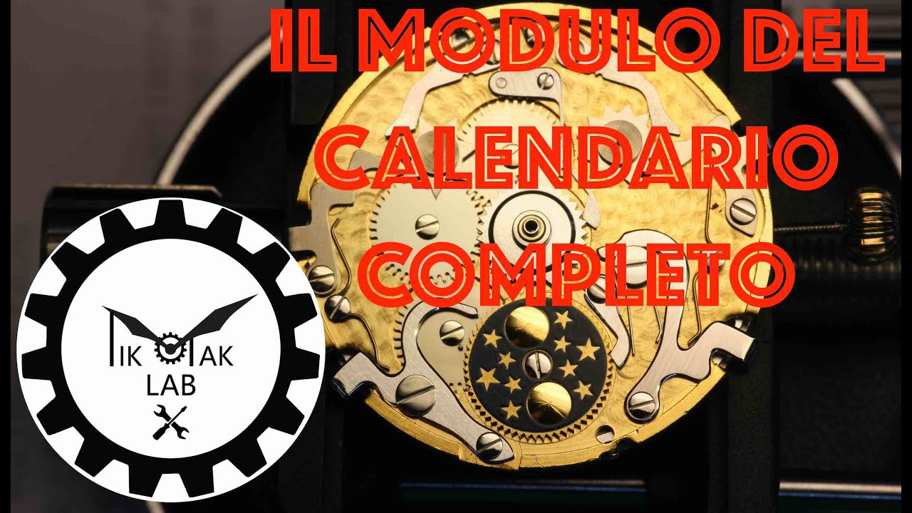 TIK - TAK Lab racconta:  il modulo del calendario completo