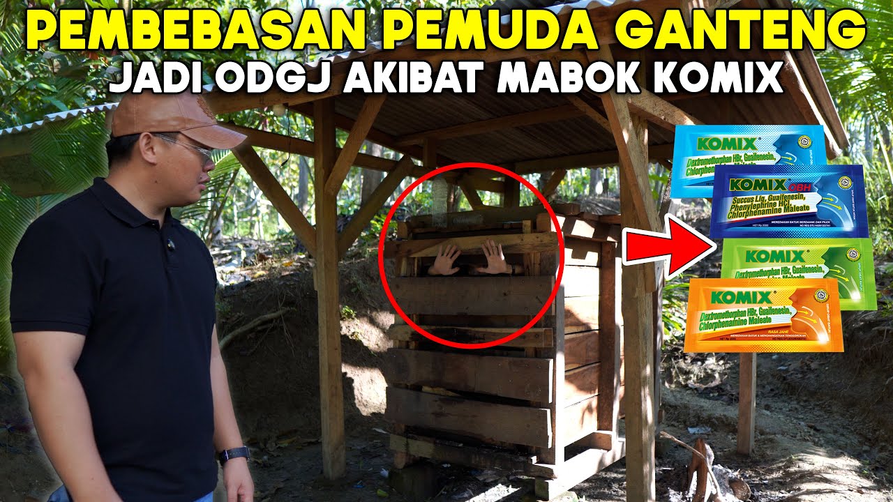 MENEGANGKAN ‼️ PEMBEBASAN ODGJ GANTENG D!KÙ*UNG AKIBAT M4BÙK K0M!K 1 BOX PERHARI ⁉️