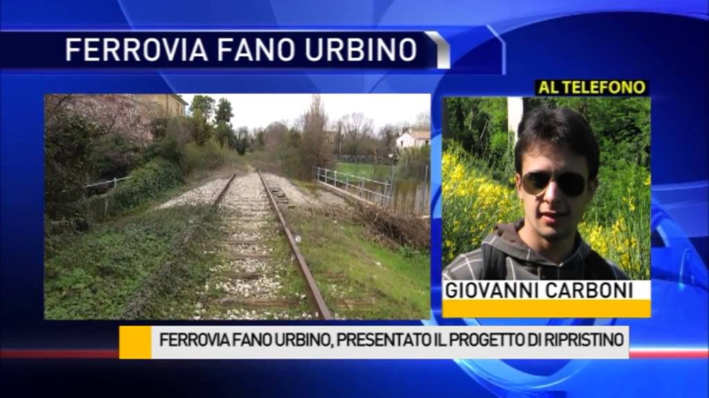 Ferrovia Fano Urbino: livello del binario innalzato fino a 5,30 metri