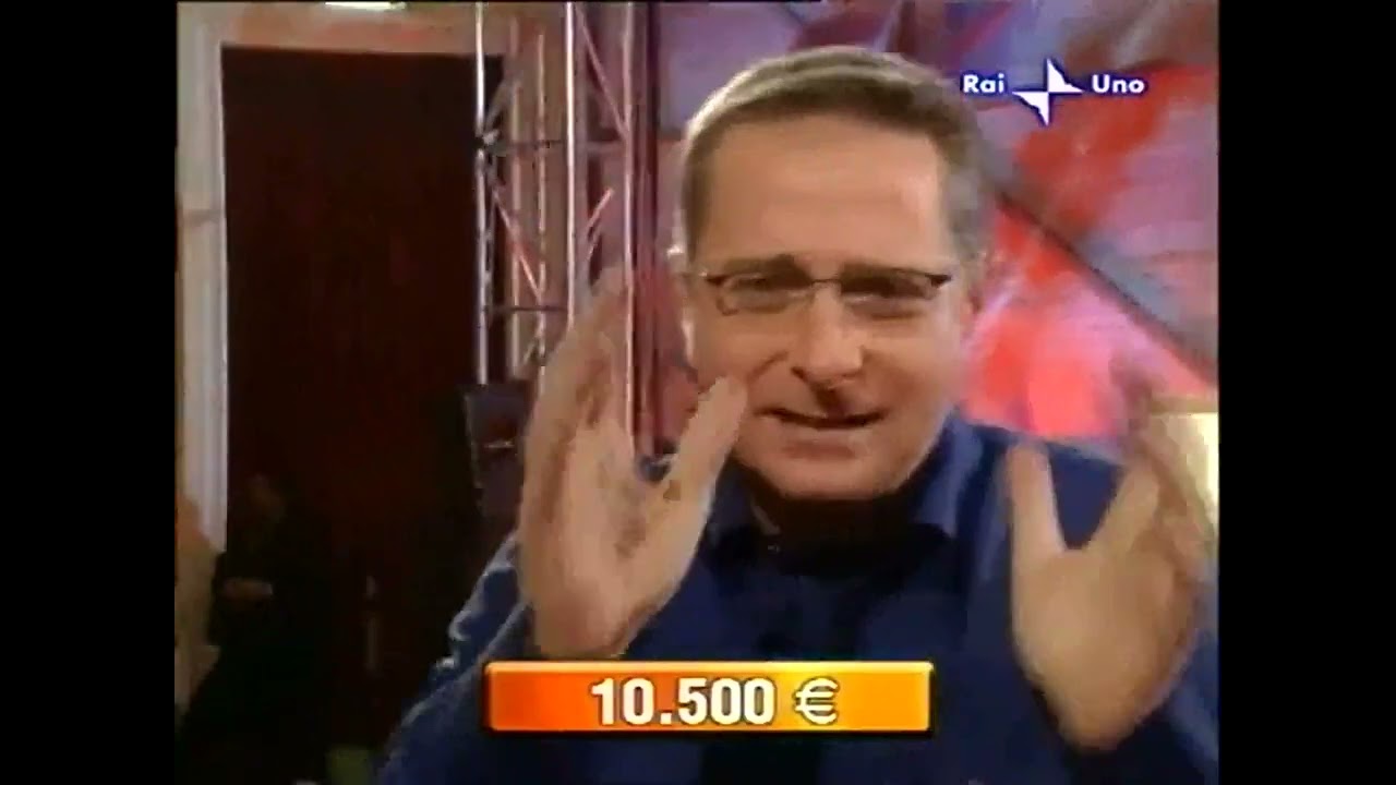 RAIUNO - Breve Frammento Finale Affari Tuoi-Speciale Sanremo (Giovedì 3 Marzo 2005) [4K-UHD-2160p60]