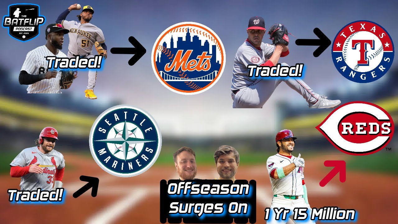 BATFLIP PODCAST: TRADES GALORE, FURTHER SIGNINGS, HOF VOTES