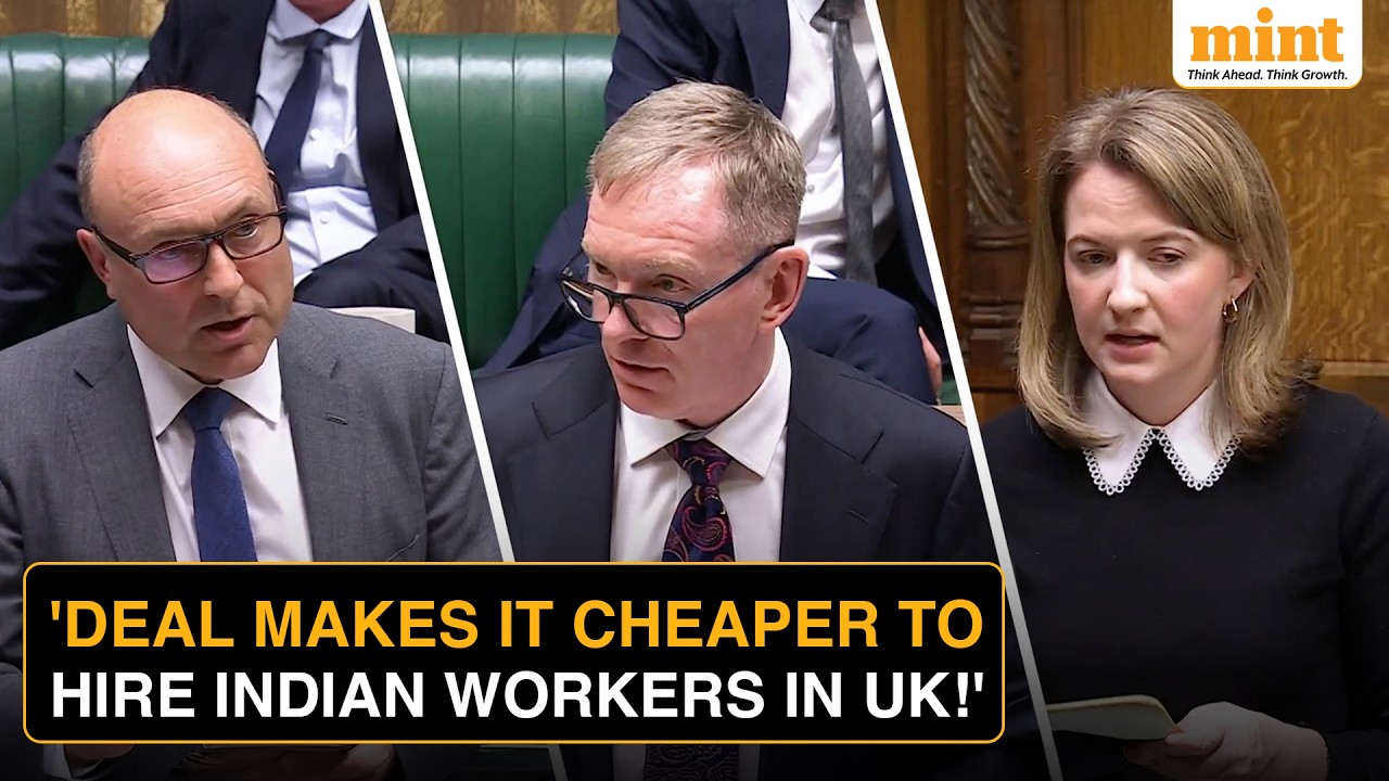 Mega H1B-Like Debate In UK Parliament: Oppn Claims Trade Deal Will Lead To Indian IT Workers' Influx