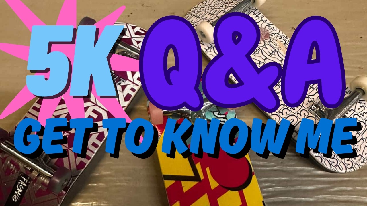 5K Q&A Video All Questions Answered
