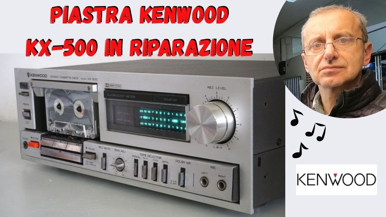 RIPARO UNA KENWOOD KX-500