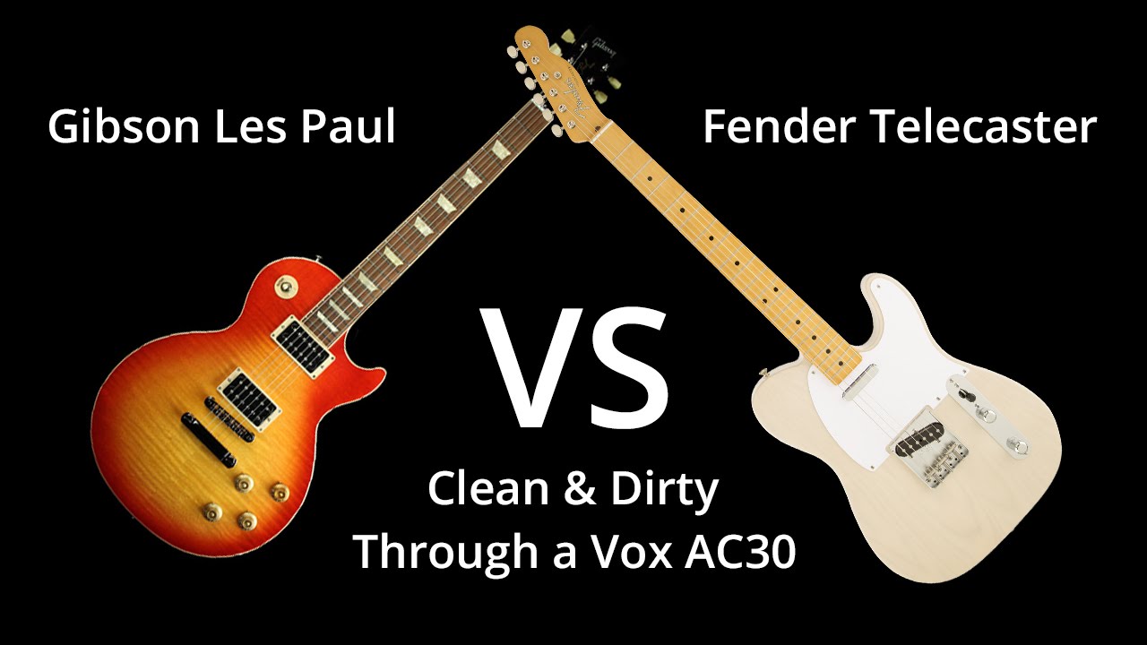 Les Paul vs Telecaster