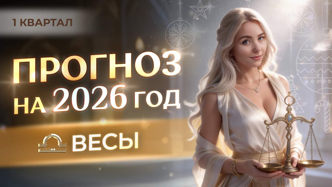 ♎Весы прогноз на 2026 год