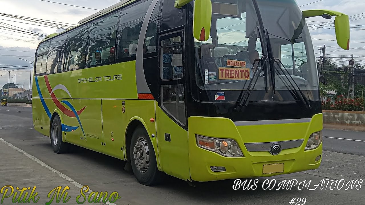 Bus Compilations #29 ll Feature's Bachelor Express & Tours & Davao Metro Shuttle & LCI & Etc.