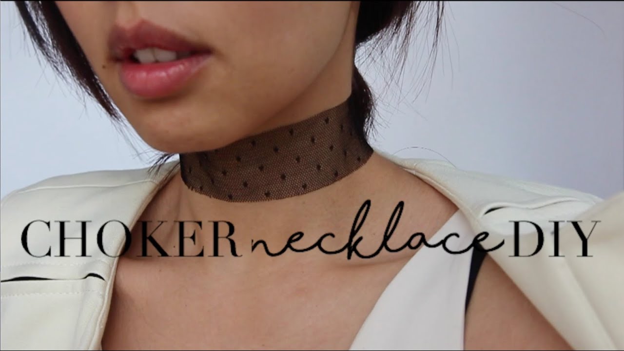 DIY Choker Necklace