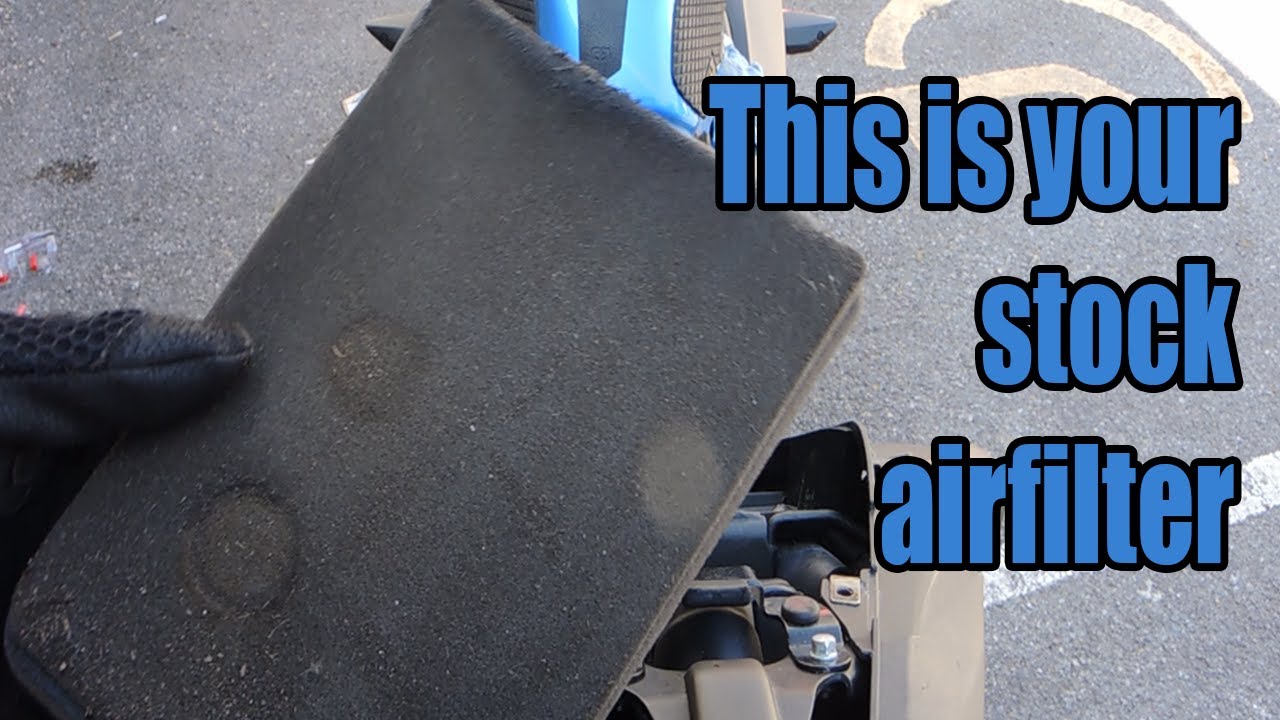 Kawasaki Ninja 125 || Installing the K&N Airfilter