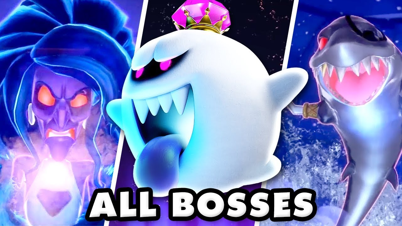 Luigi's Mansion 3 - All Bosses Gameplay!