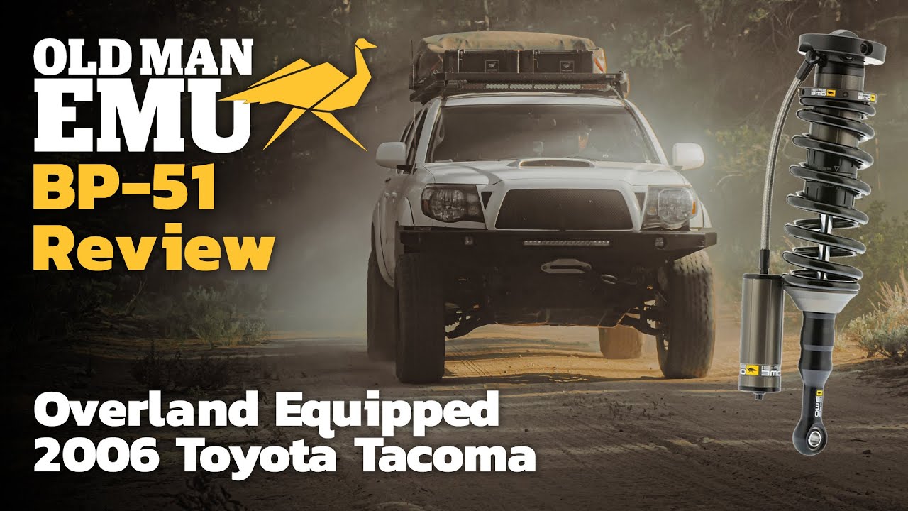 Регулировка отбоя — решающий фактор: обзор амортизаторов Old Man Emu BP51 для Toyota Tacoma.