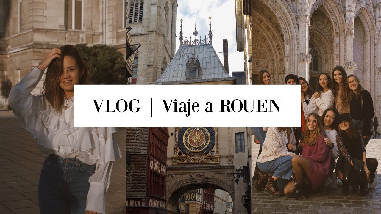 VLOG (Erasmus) Viaje a ROUEN | Nos pasa de todo + Acoso en Francia