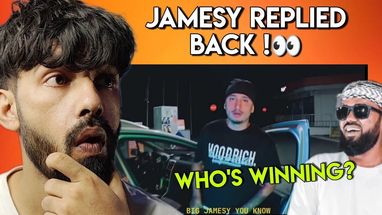 JAMESY REPLIED BACK 🤔👀 JAMESY - ANA BIKHAYR (Reaction)