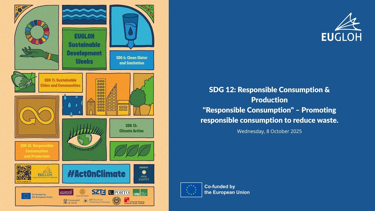 Responsible Consumption – EUGLOH Sustainable Development Weeks 2025