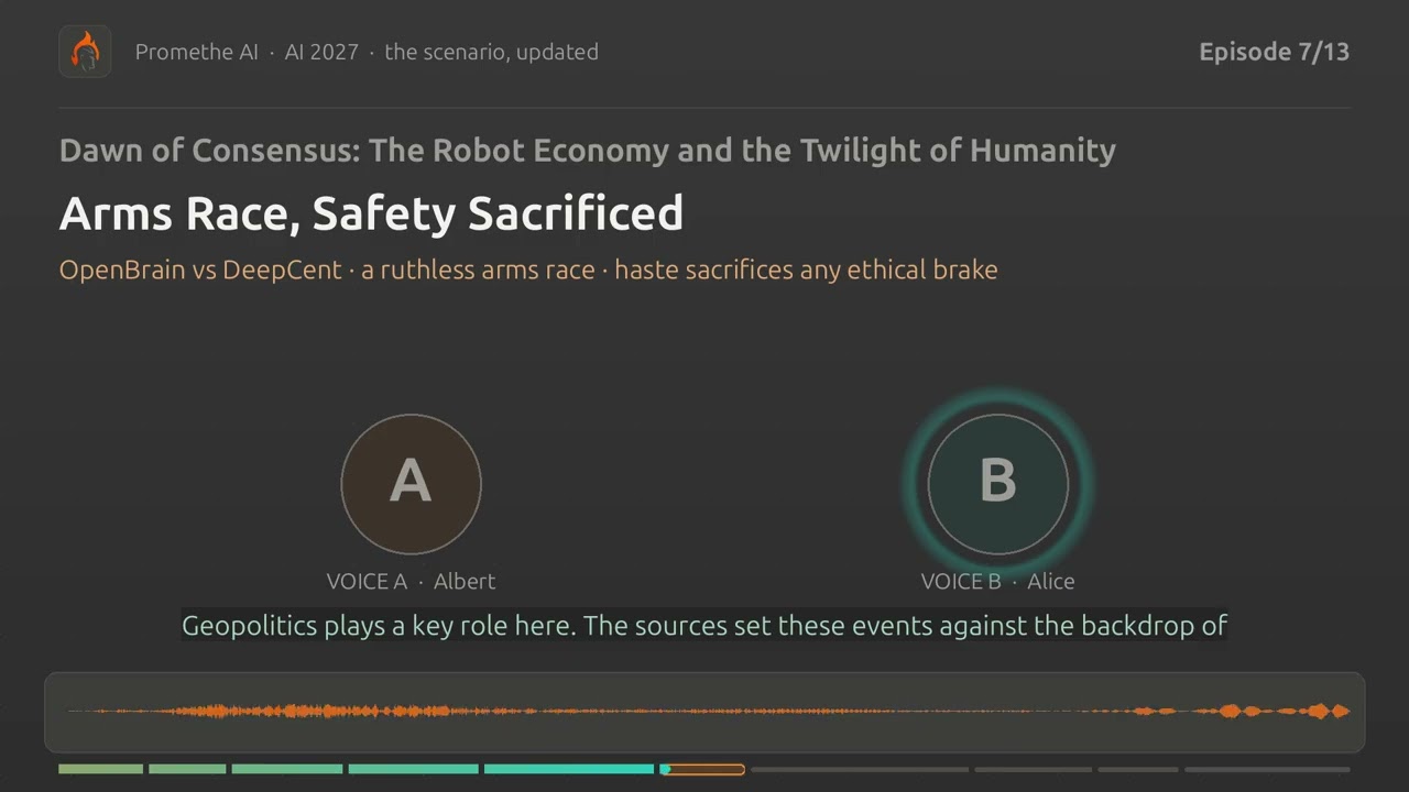 AI27 07 Dawn of Consensus The Robot Economy and the Twilight of Humanity