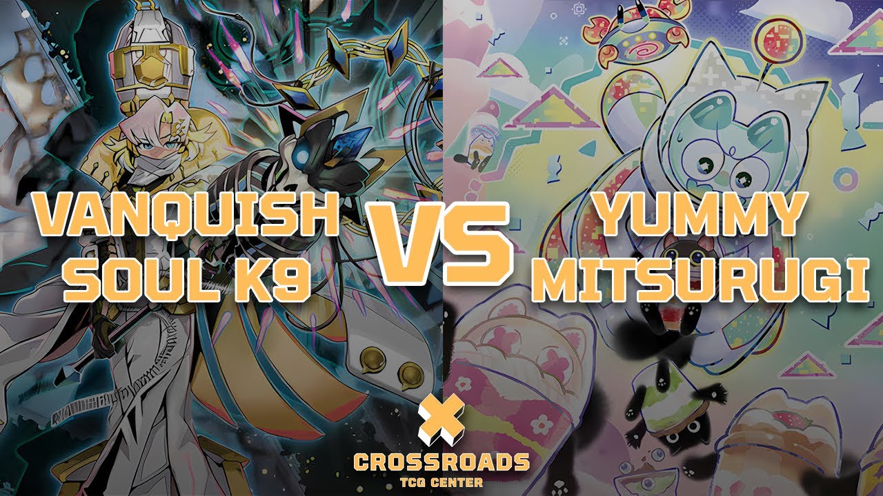 VANQUISH SOUL K9 vs YUMMY MITSURUGI | Yugioh Locals Game