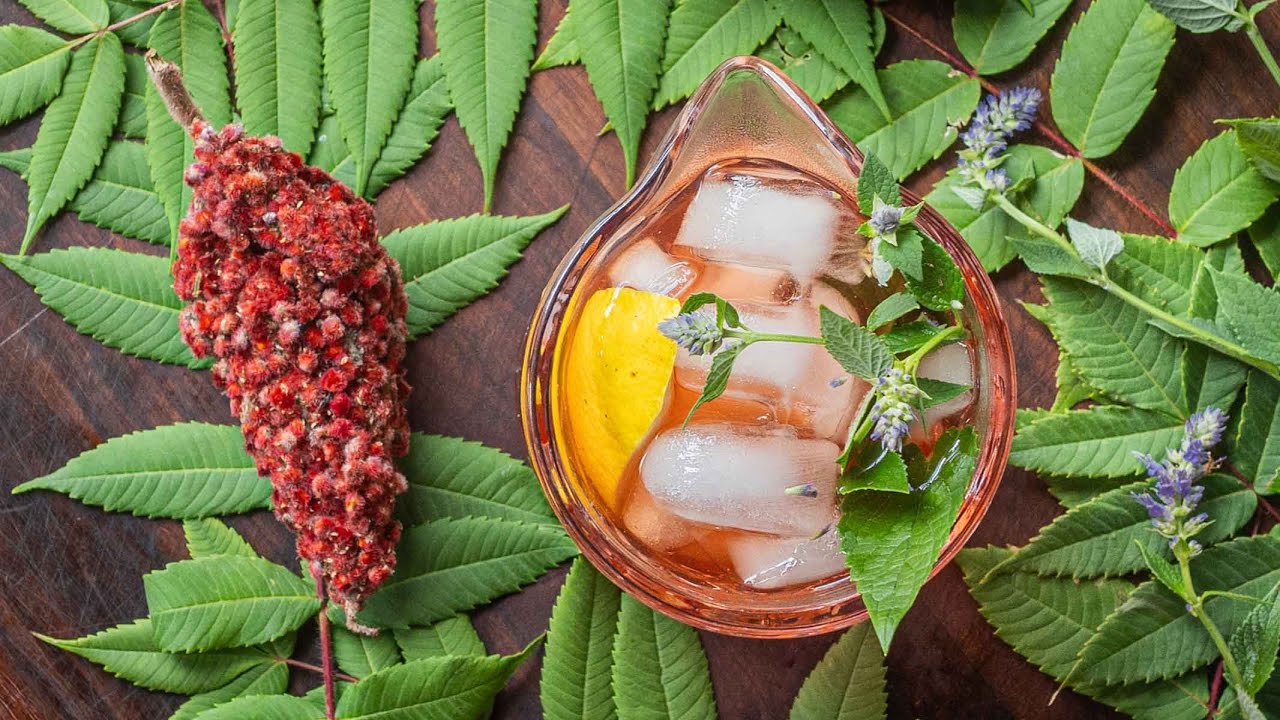 Staghorn Sumac Lemonade (Overnight Tea)