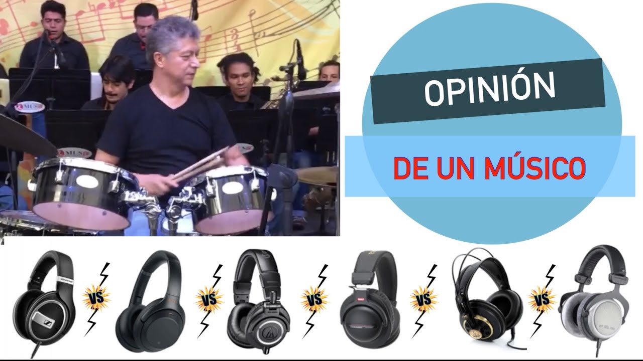 Comparativa y opinión de un músico - HD 599 VS Sony xm3 VS ATH M50X VS DT 880 pro VS AKG K240