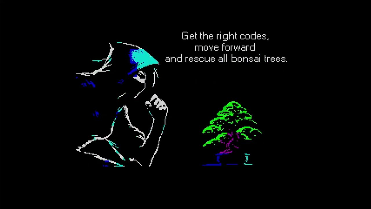 ZX Spectrum [homebrew] gameplay: BonsaiQuest (2025)