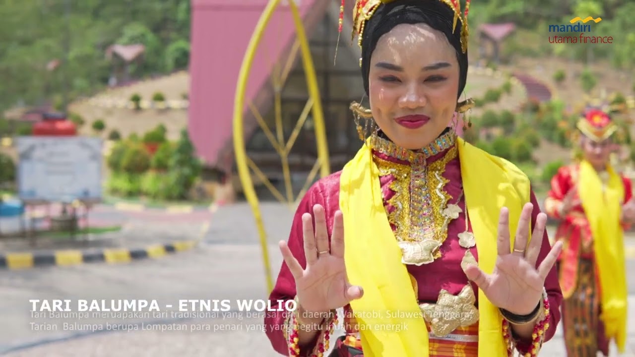 MUF BAKAT SULAWESI 2023 Tarian 4 Etnis Sulawesi Tenggara dari Mandiri Utama Finance Cabang Kendari
