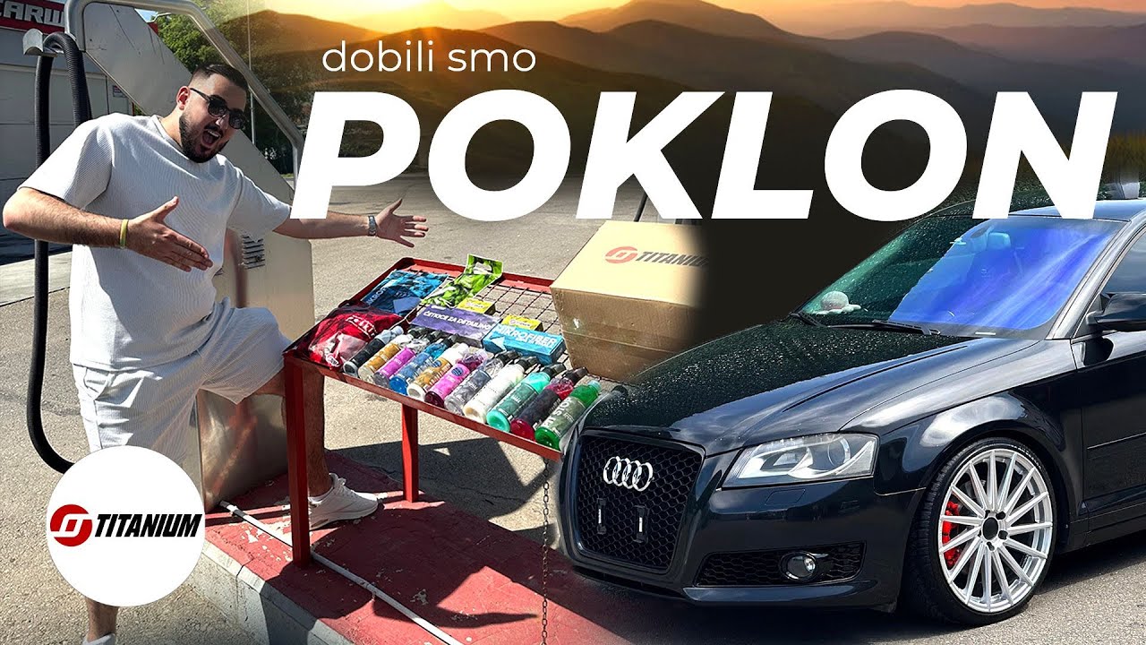 🚙🔥 AUDI BOLJI NEGO IZ SALONA! | Detailing kod kuće - Titanium proizvodi