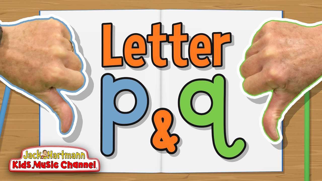 Letters p and q | Jack Hartmann