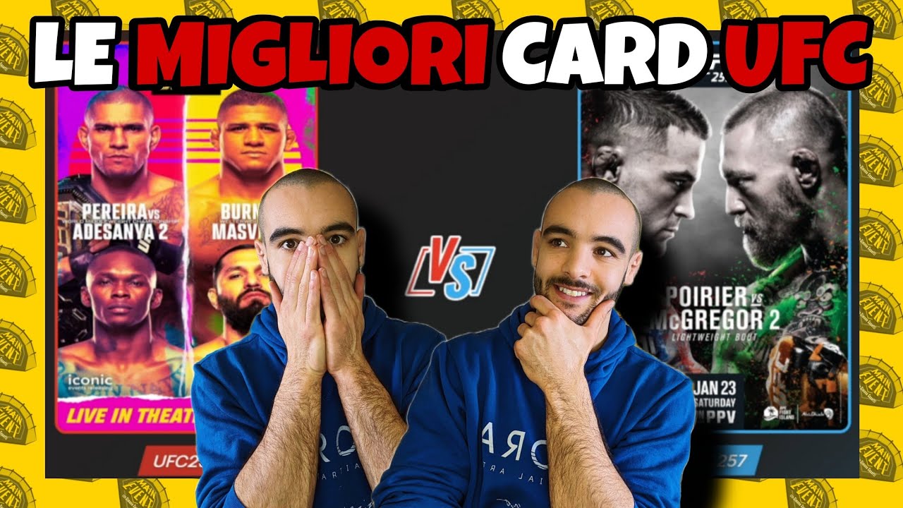 Qual è il MIGLIOR EVENTO UFC? UwUFUFU (Finale a sorpresa!)