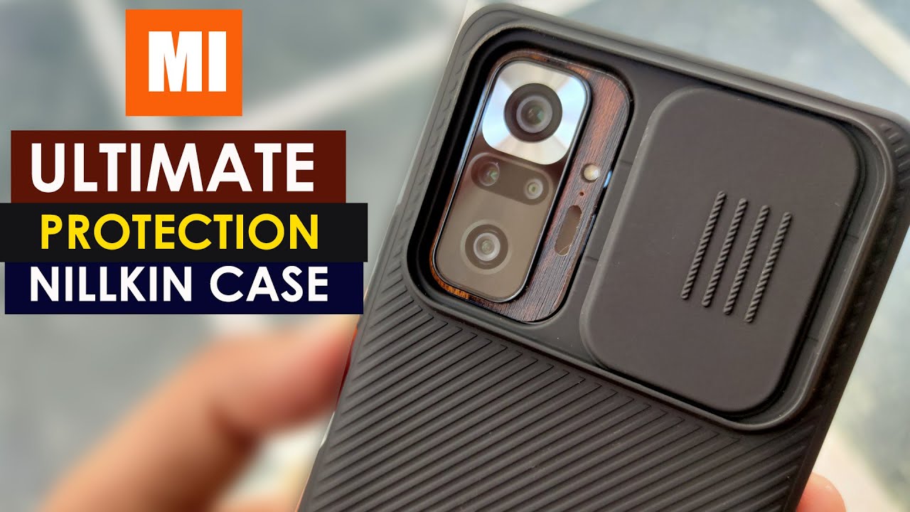 Redmi Note 10 Pro Max : The Ultimate Camera Protection Nillkin Case