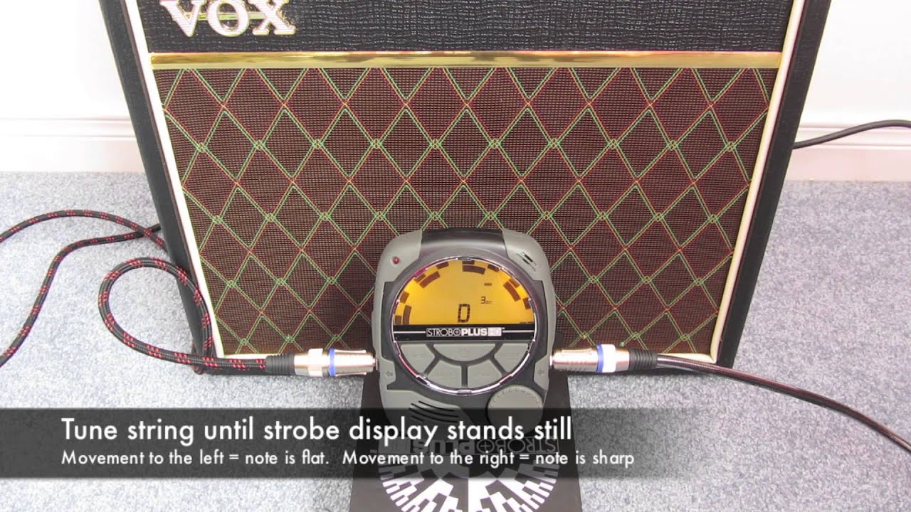 GUITAR TONE - PETERSON STROBO PLUS HD INSTRUMENT TUNER DEMO