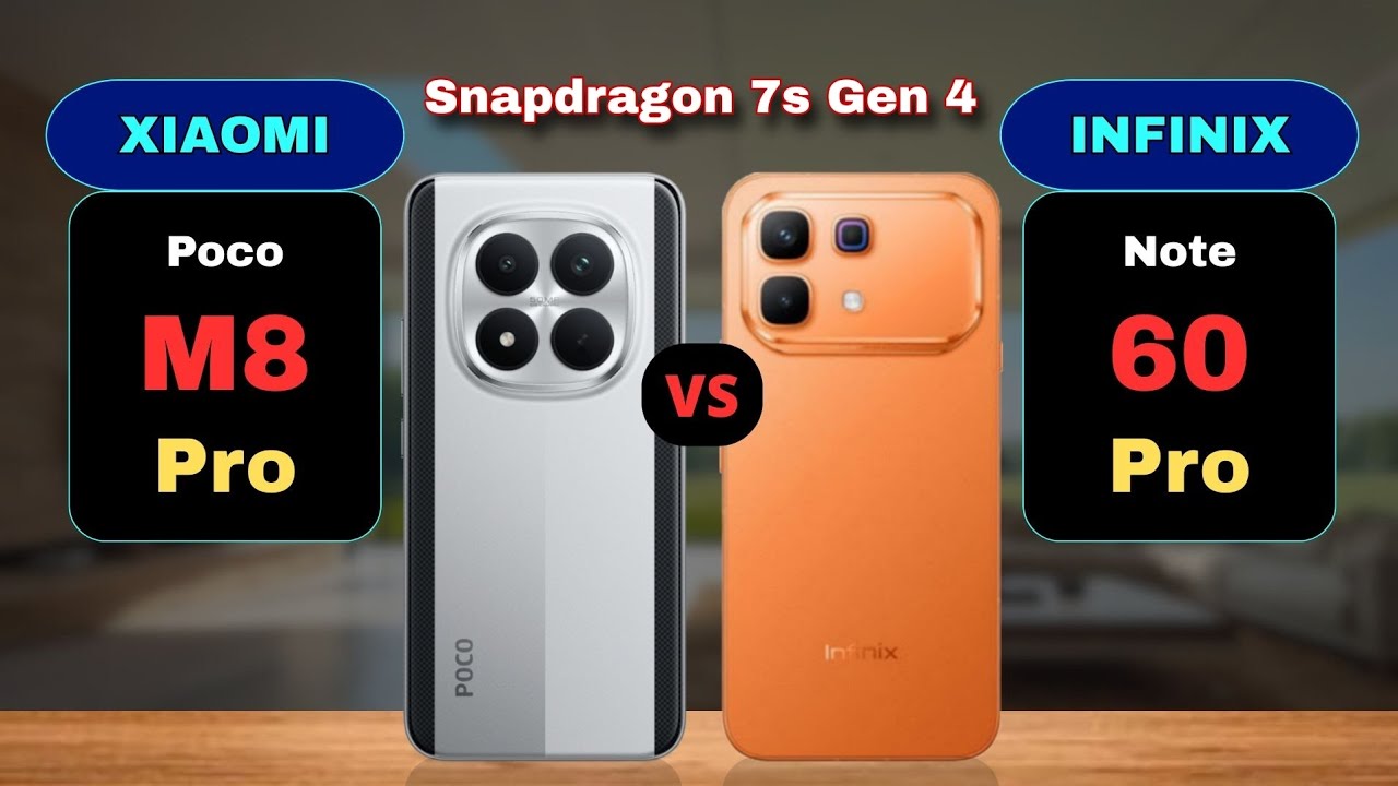 Poco M8 Pro vs Infinix Note 60 Pro, Who is Better?
