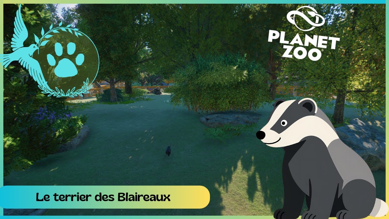 Planet Zoo SpeedBuild - BoParc #82 Le terrier des Blaireaux