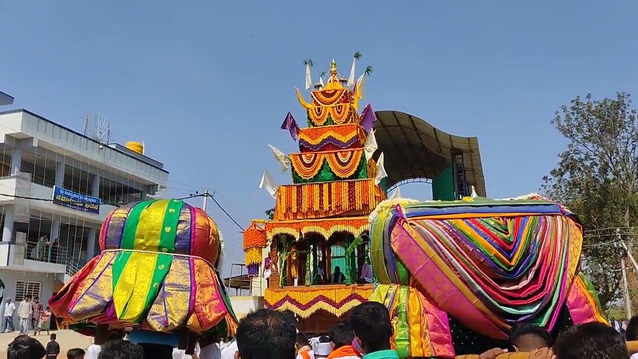 Kalkere Sri Kempamma Devi Sri Chikkamma Devi Rathothsava