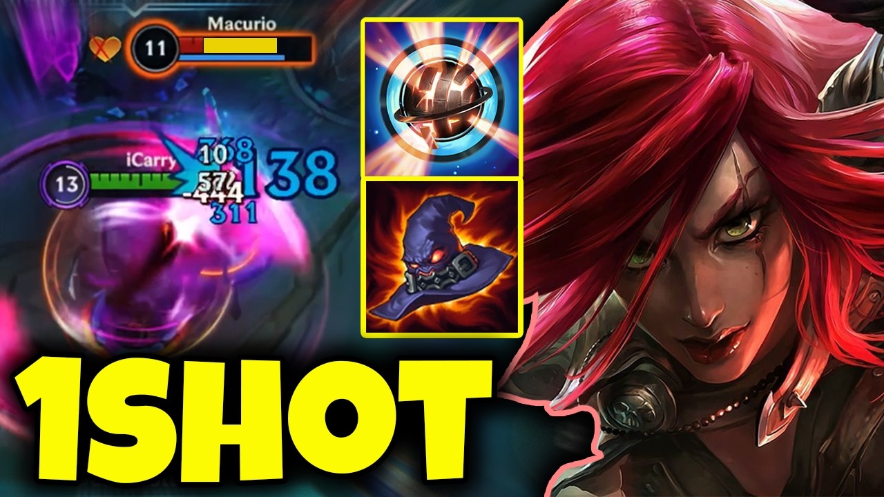 Wild Rift Katarina One Shot Delete in Season 20 (Build & Runes)