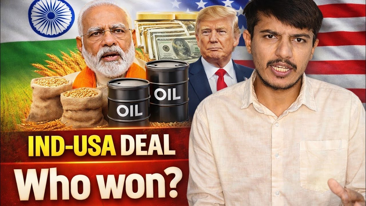 india usa trade Agreement Full Analysis | Russian Oil Pressure, $500B Deal & Farming Sector Impact