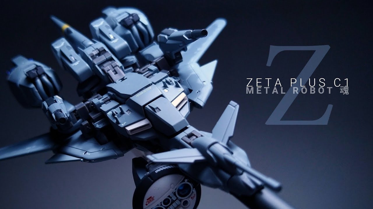 Metal Robot Spirits Zeta Plus C1- REVIEW - Gundam Sentinel die-cast action figure