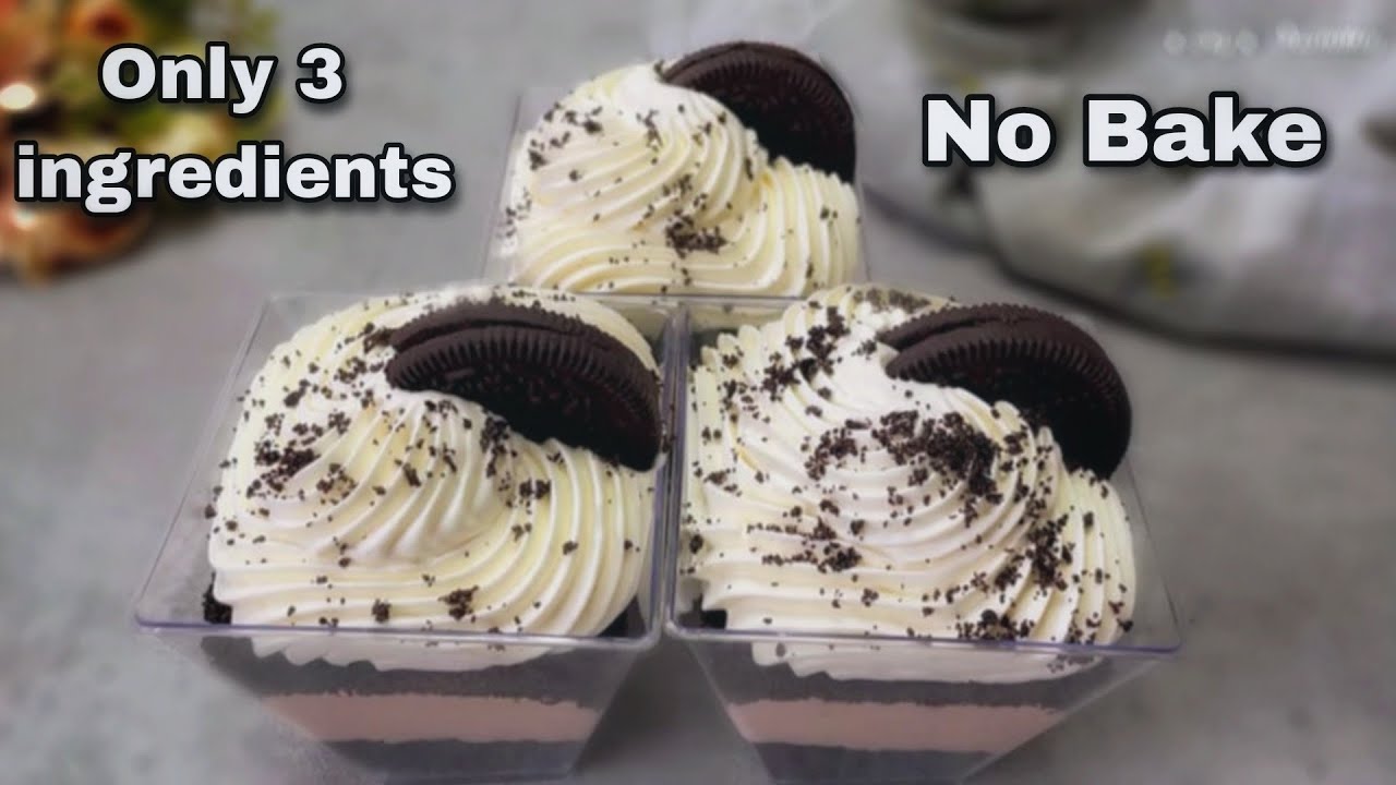 Oreo Dessert Cup - No Baked Dessert. Quik, Easy and Yummy!