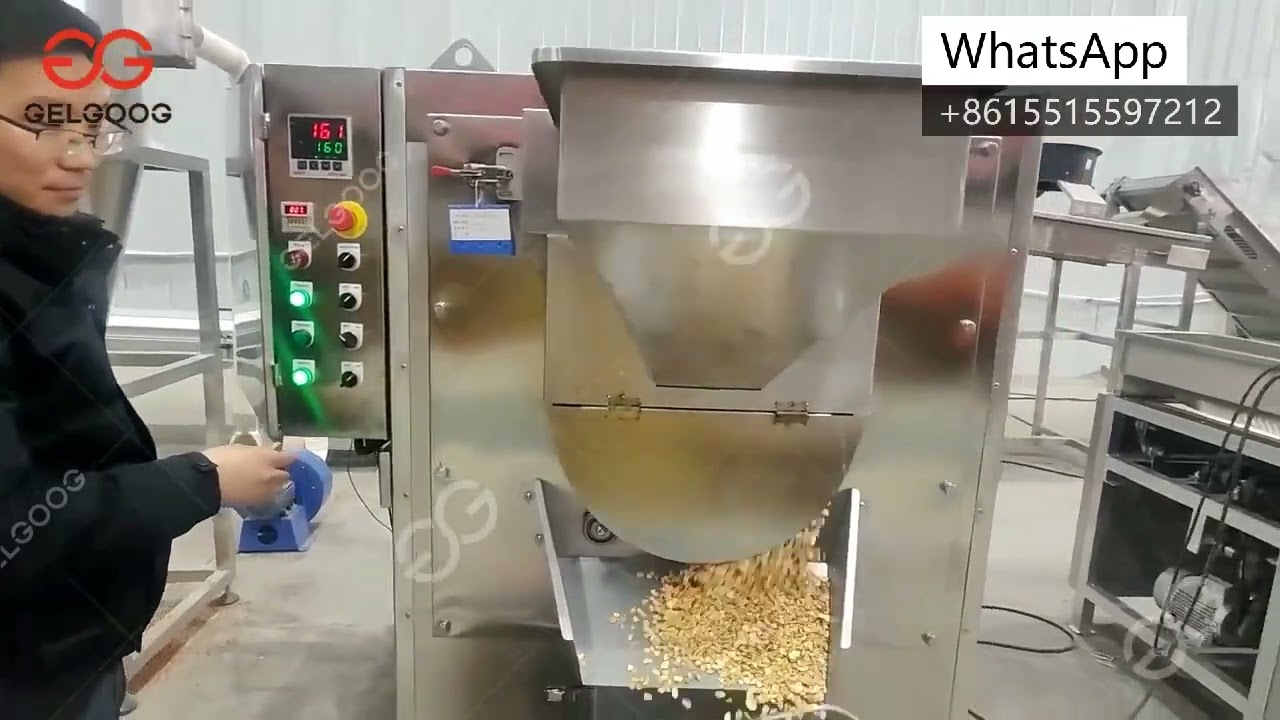 Cashew Nut Roasting Machine Price/ Drum Cashew Roaster Machine