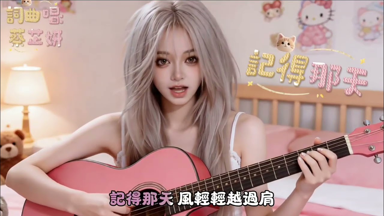 KTV伴唱版｜記得那天 - 蔡芷妍｜「沉默才是最深的虧欠」動態歌詞#記得那天 #蔡芷妍 #華語流行 #原創歌曲 #情感歌曲 #動態歌詞 #青春回憶 #Mandopop #Cpop