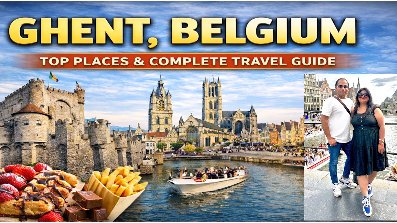 Ghent Belgium Travel Guide 🇧🇪 | Europe’s Hidden Gem | Things to Do, Food & Vibes
