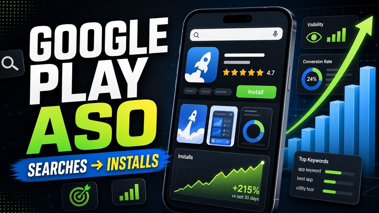 Improve Your Google Play Listing and Increase Installs (Creatives, Reviews, Metadata, Retention etc)