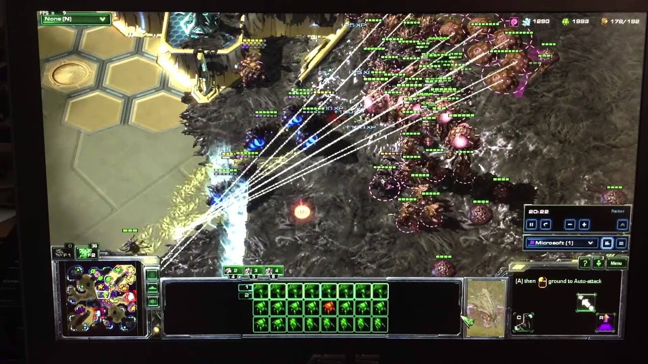 Starcraft 2 HD4000 Test