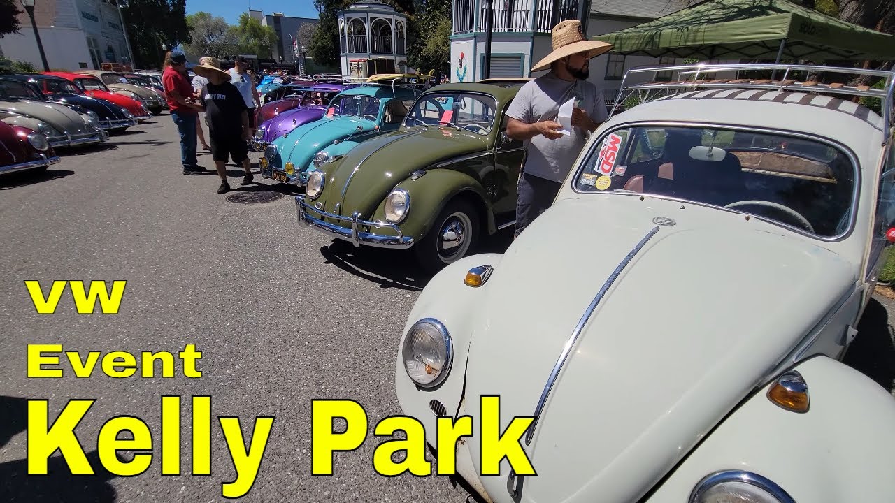 Kelly Park VW Car Show Rare - Split Window Beetle - oval window - barndoor bus - HUGE EVENT 2025