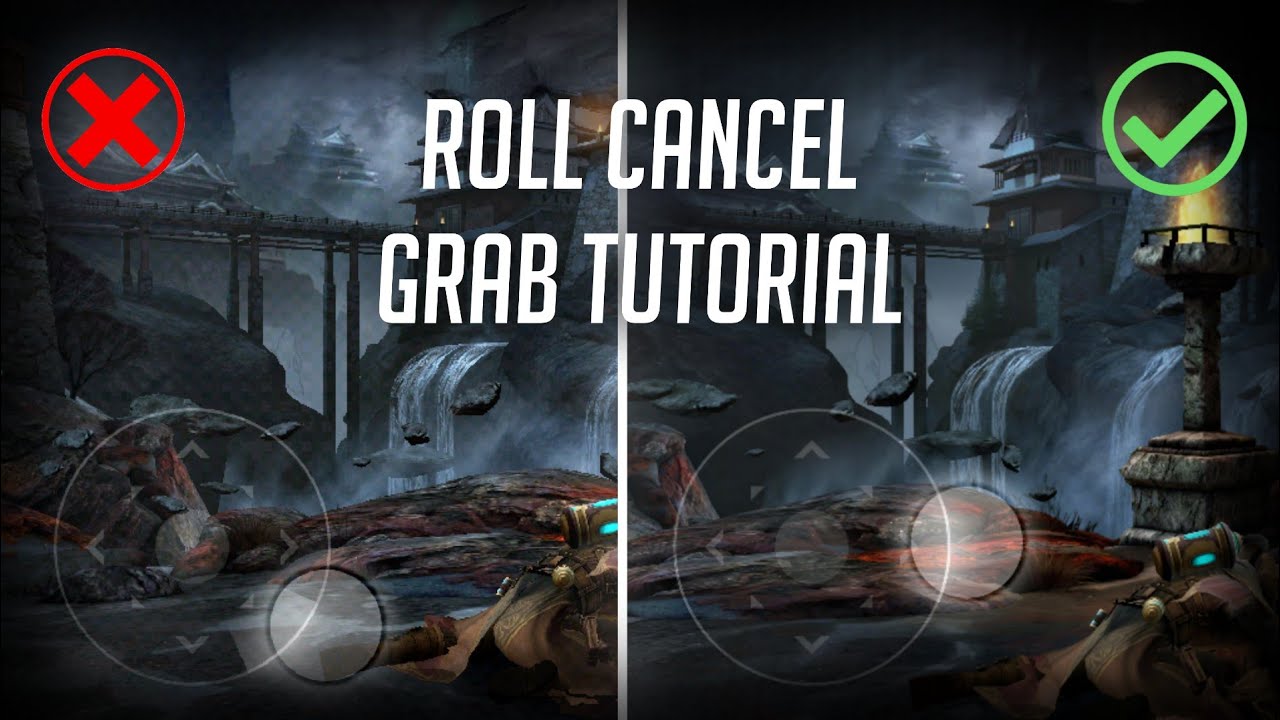 Roll Cancel Grab Tutorial • The Actual Way To Do It • Shadow Fight Arena #shadowfight4