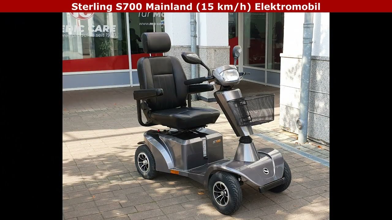 Sterling S700 Mainland 15 km/h Senioren-Elektromobil