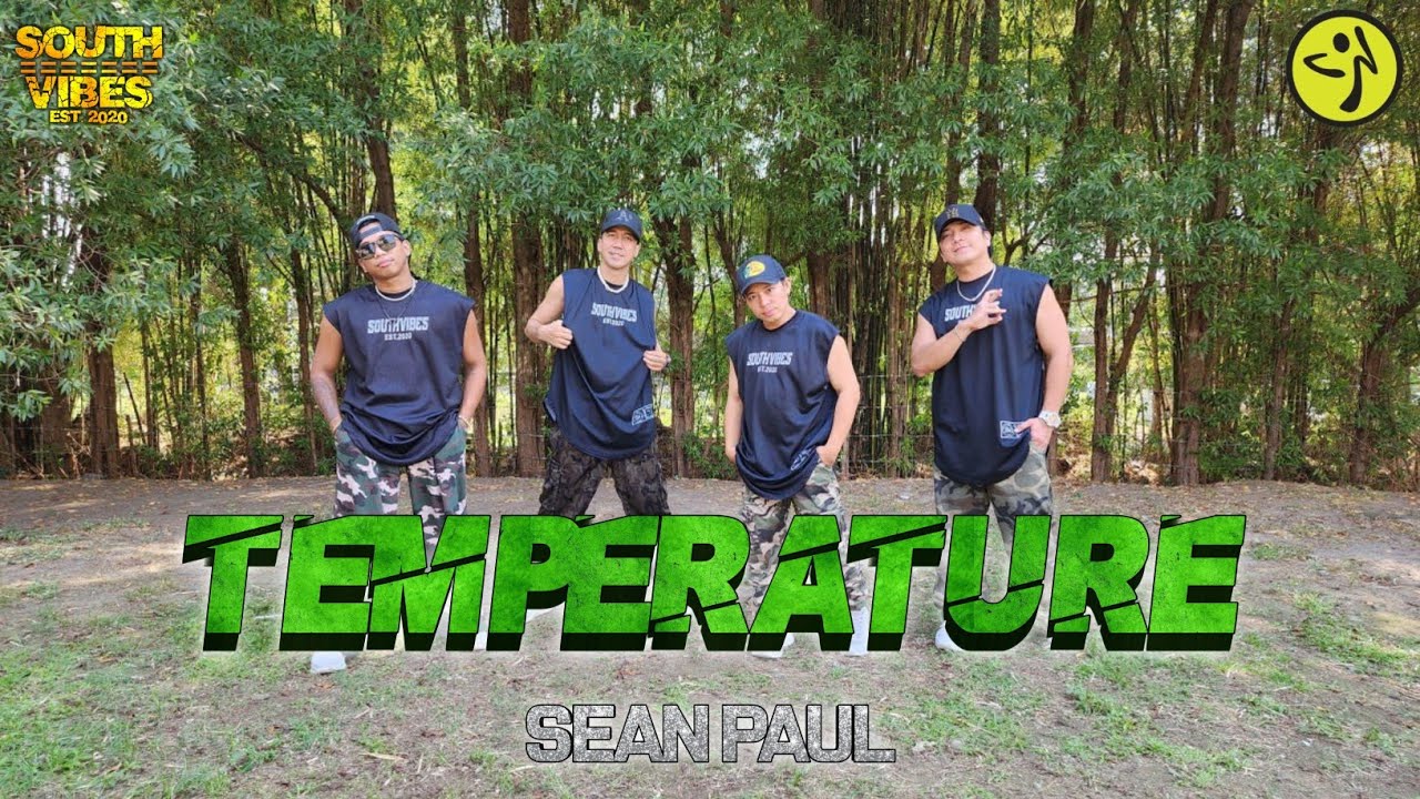 TEMPERATURE | Sean Paul | SOUTHVIBES ZUMBA