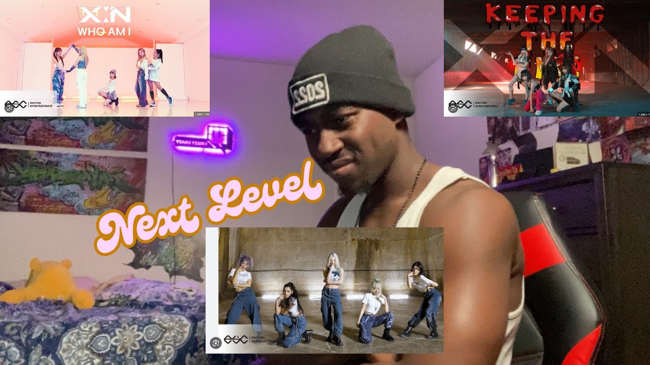 Next Level Crizzy Reacts To X:in (Who Am I, Keeping the Fire, Cat & Tiger) Official Music Video