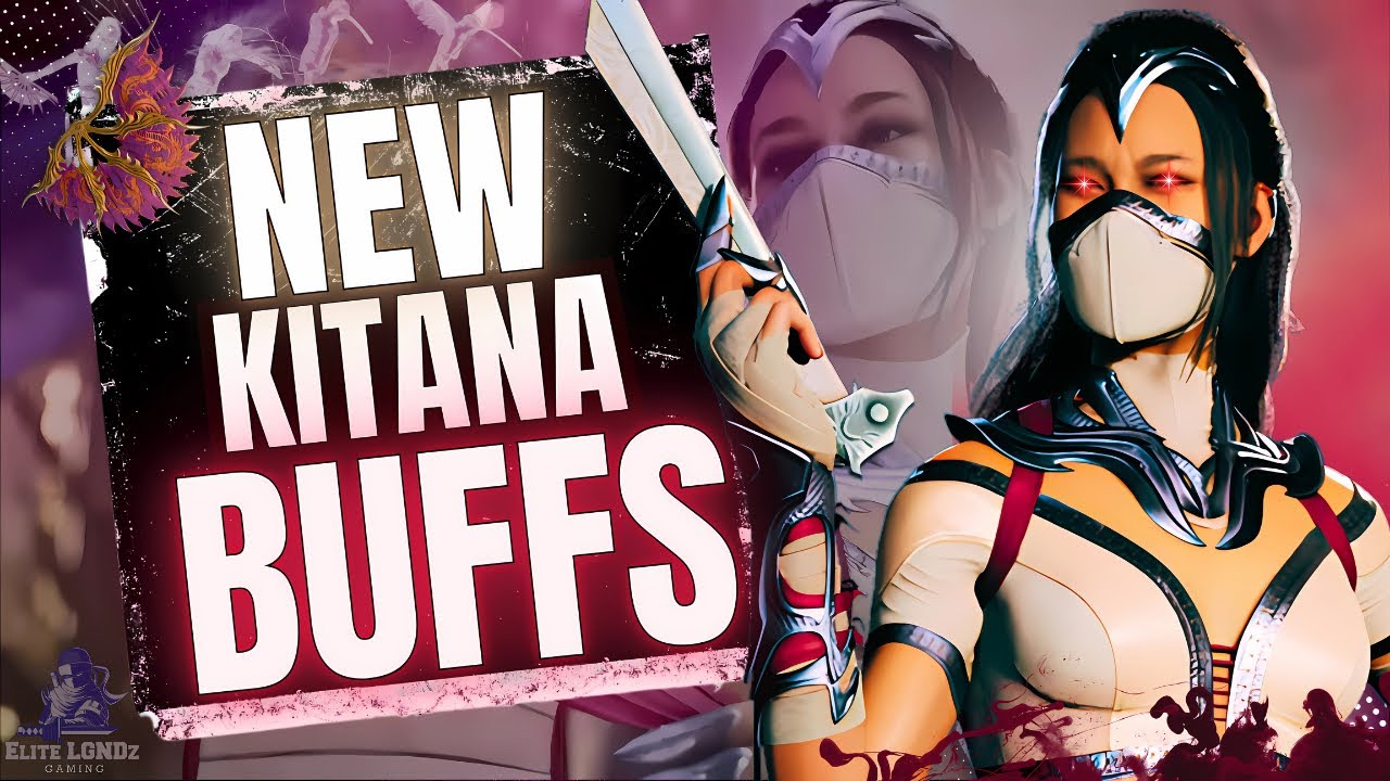 ОБНОВЛЕНИЕ MK1 KITANA | Новые приёмы, усиления и ослабления