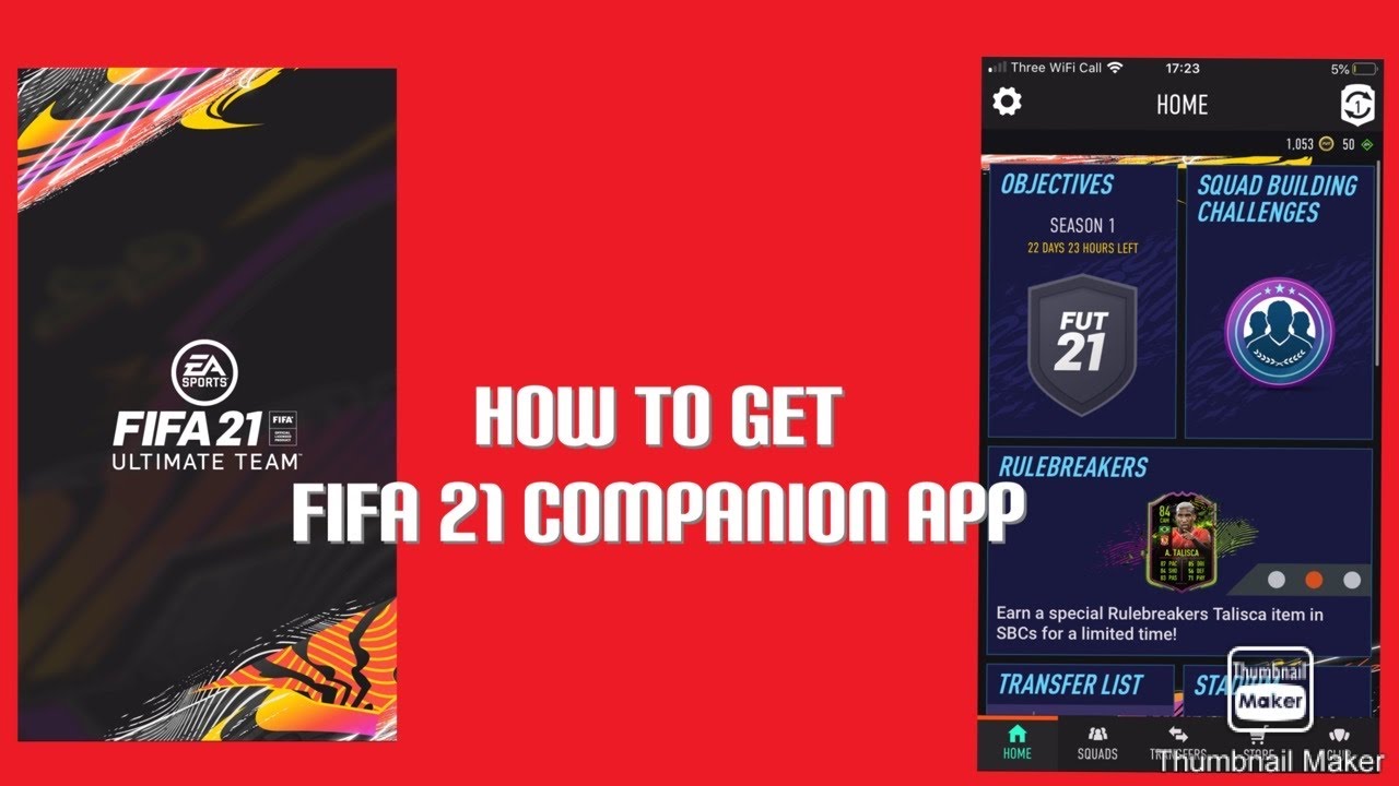 How to get fifa 21 on your iPhone|fifa companion app|Tommy playz fifa|