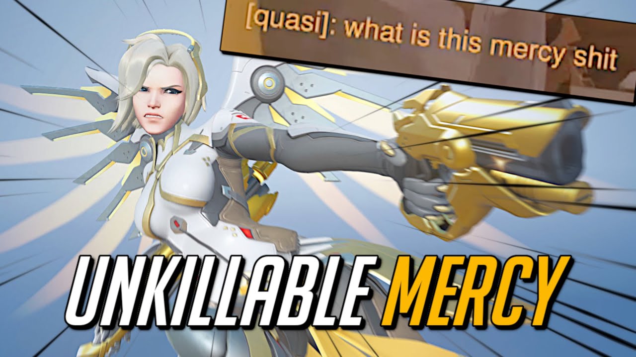 0 Deaths Unkillable Mercy! 👏 - Overwatch 2